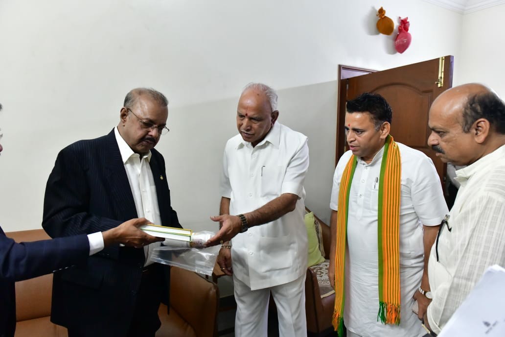 Dr. Muhammed Majeed, Chairman and Managing Director of Sami-Sabinsa Group Donated Rs. 2 Crores to Karnataka Chief Minister’s Distress Relief Fund