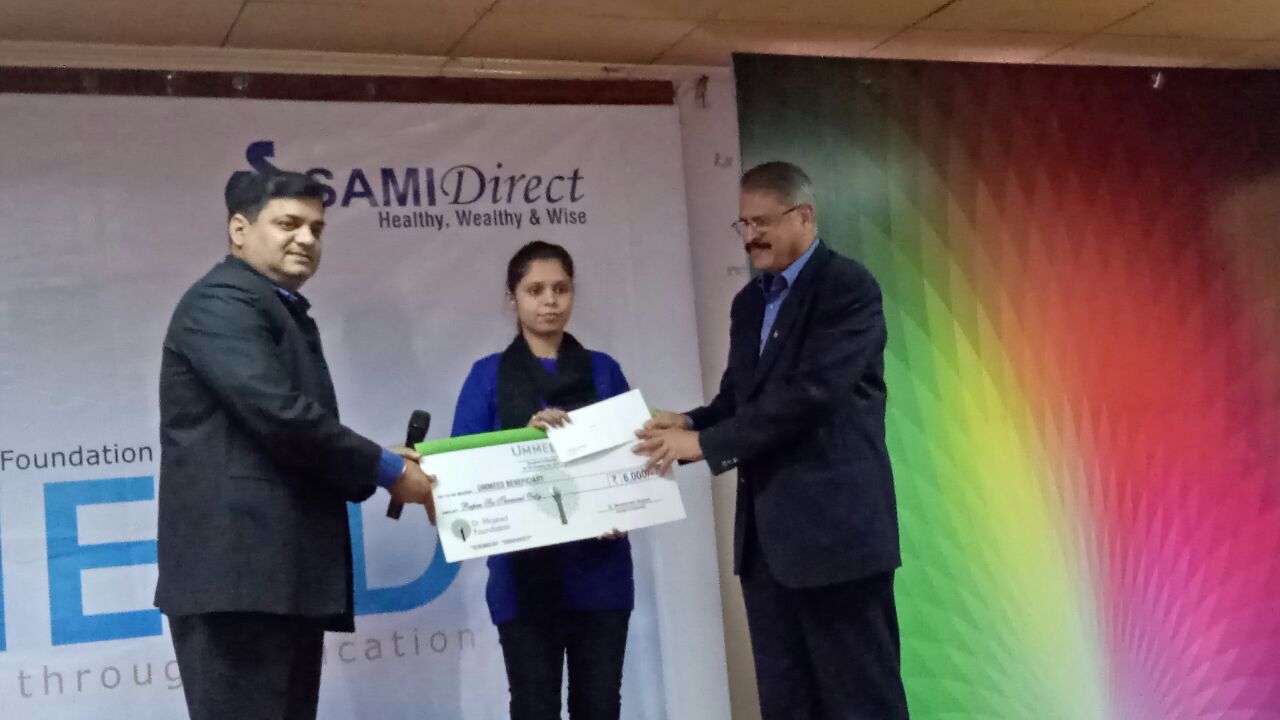 Dr. Majeed Foundation - UMMEED Event, Second disbursement of Education Scholarship fund, New Delhi