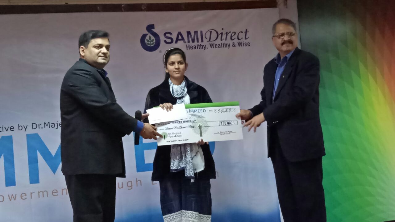 Dr. Majeed Foundation - UMMEED Event, Second disbursement of Education Scholarship fund, New Delhi