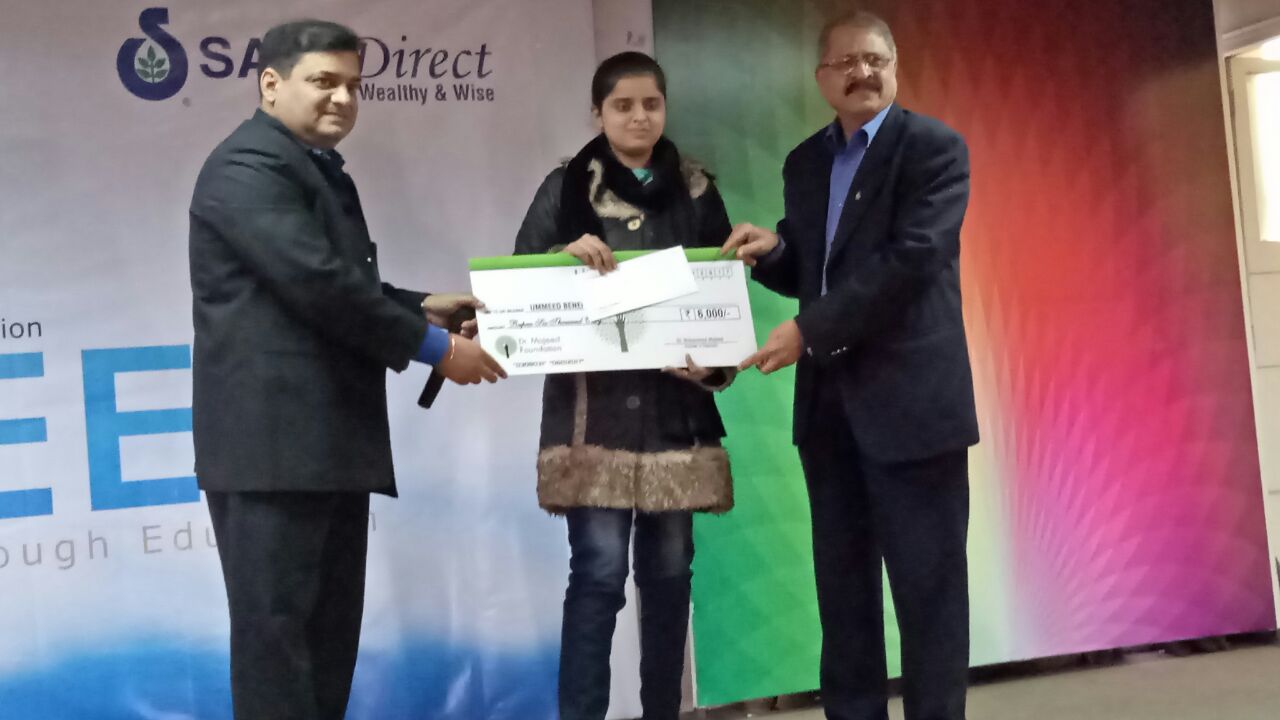 Dr. Majeed Foundation - UMMEED Event, Second disbursement of Education Scholarship fund, New Delhi