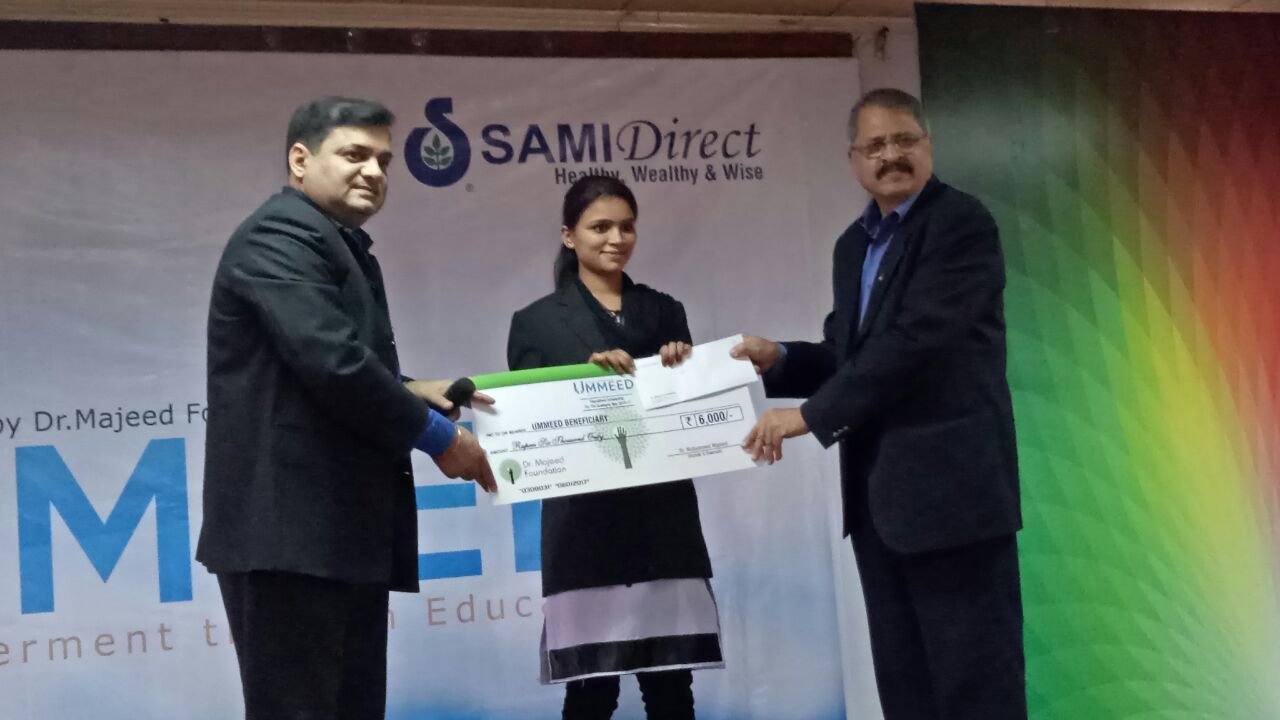 Dr. Majeed Foundation - UMMEED Event, Second disbursement of Education Scholarship fund, New Delhi