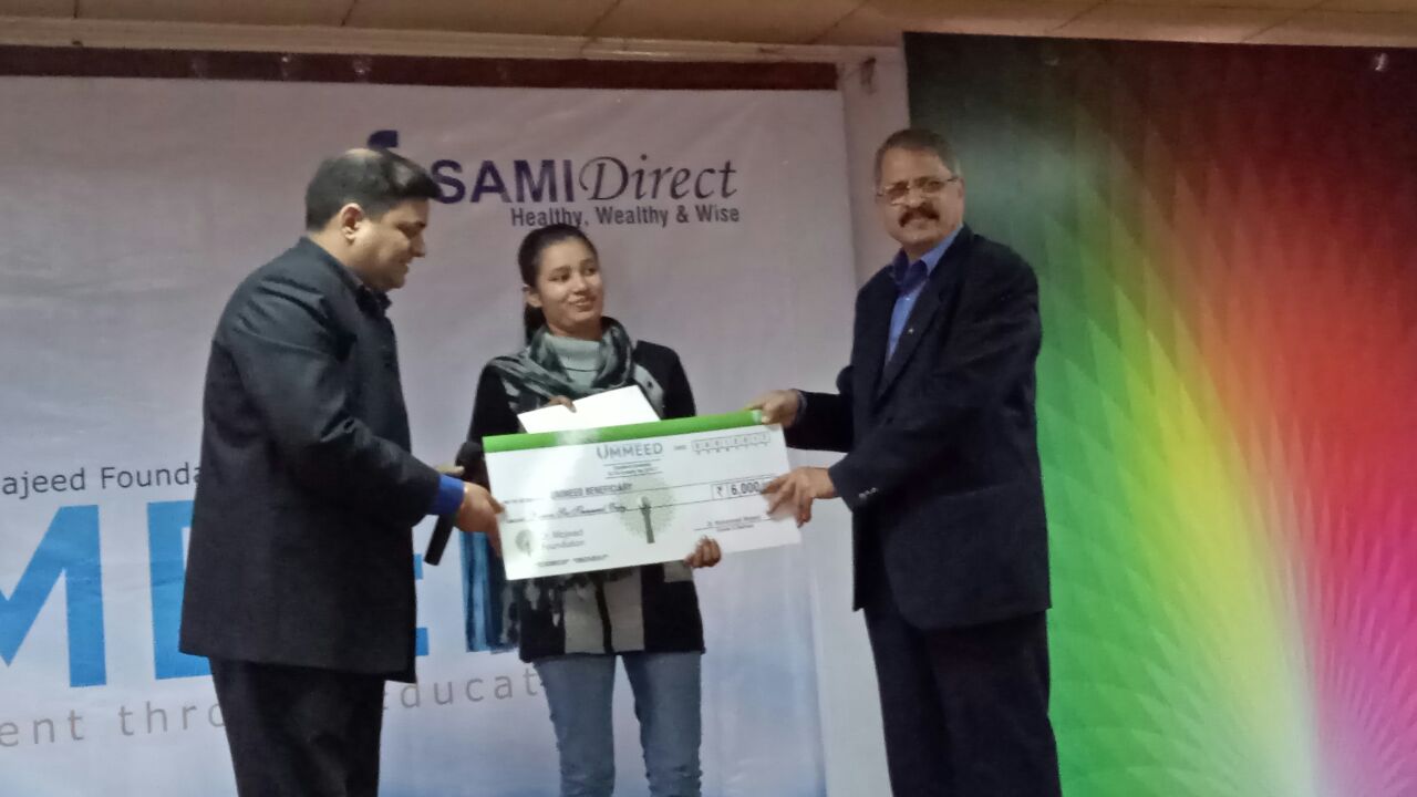 Dr. Majeed Foundation - UMMEED Event, Second disbursement of Education Scholarship fund, New Delhi