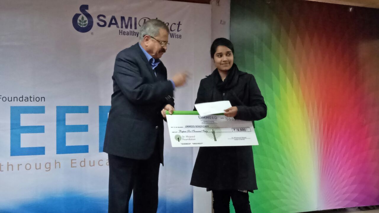 Dr. Majeed Foundation - UMMEED Event, Second disbursement of Education Scholarship fund, New Delhi