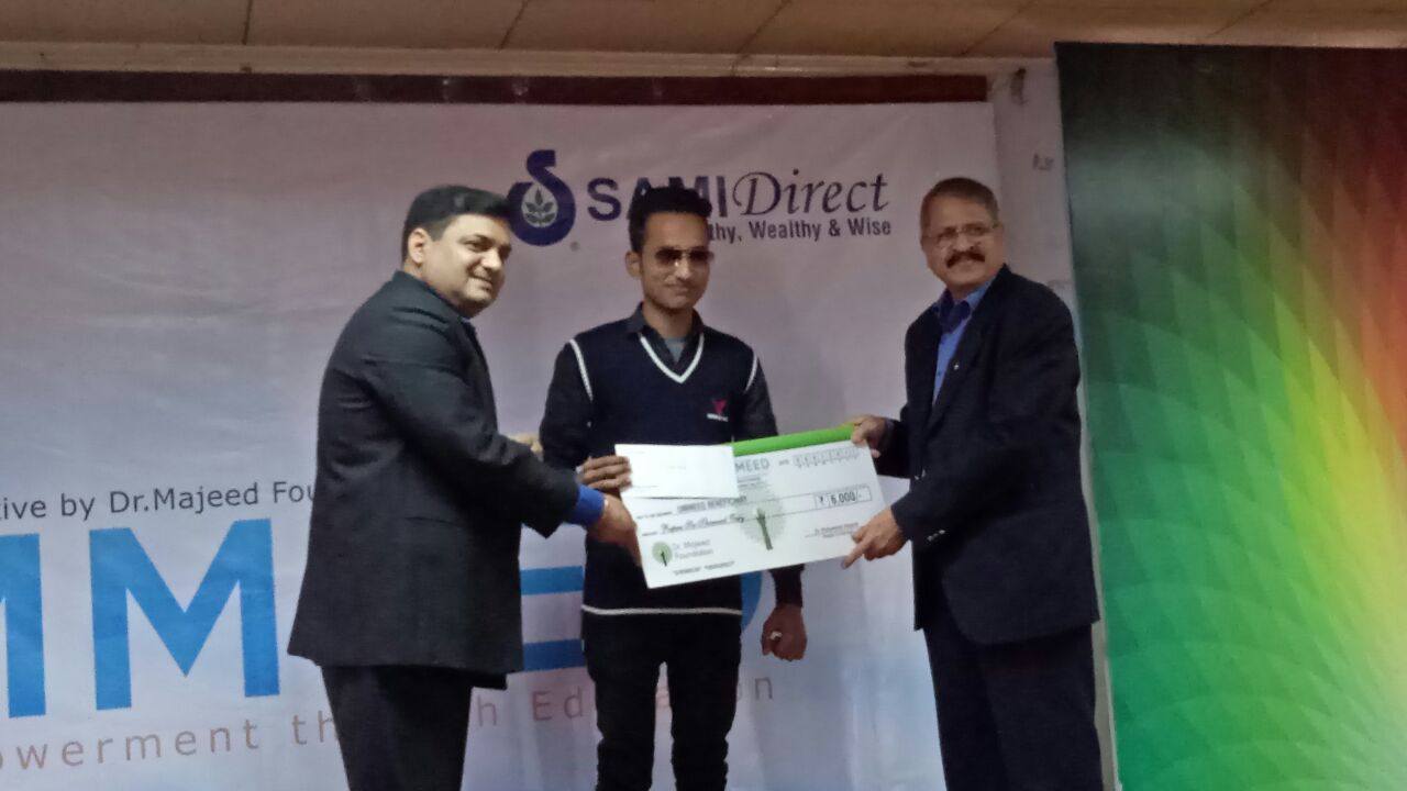 Dr. Majeed Foundation - UMMEED Event, Second disbursement of Education Scholarship fund, New Delhi