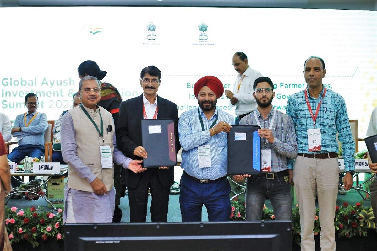 Sami-Sabinsa signs MoU at Global Ayush Investment & Innovation Summit 2022 