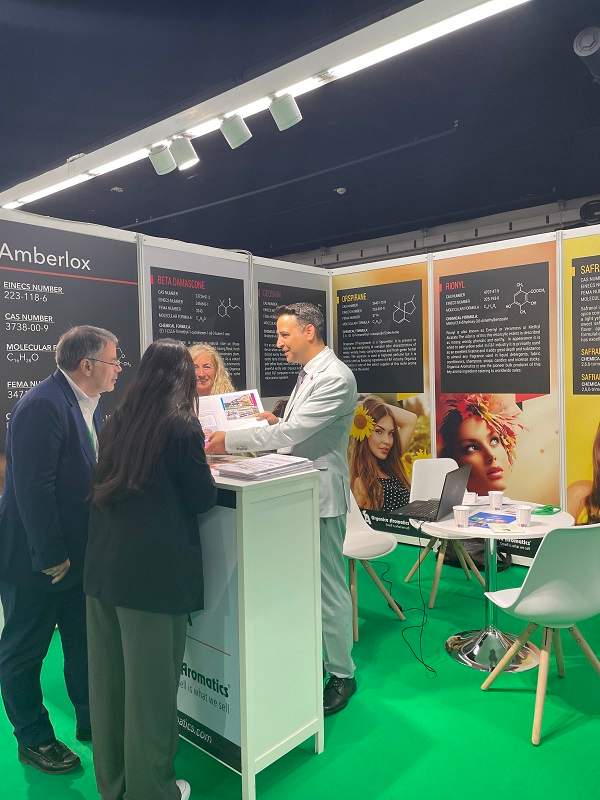 Organica Aromatics in association with Sami-Sabinsa Europe puts up a great show at the SIMPPAR 2023 Expo, Paris